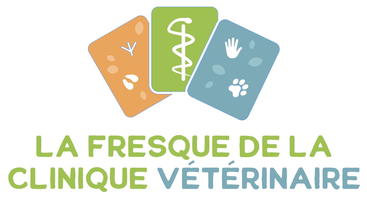 logo fresque de la clinique vétérinaire